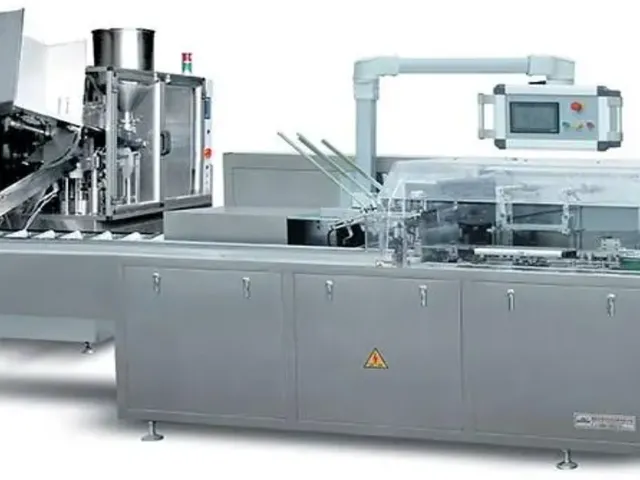 Автоматическая линия KXZ-100B для наполнения и упаковки туб