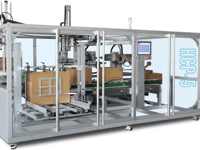 Автоматическая машина для укладки в картонные коробки HCP-5